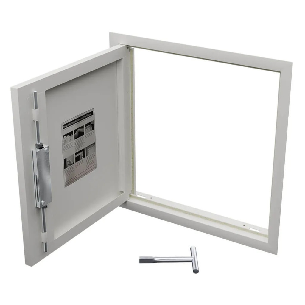 Fire rated metal door & picture frame FR60/120 300 x 300