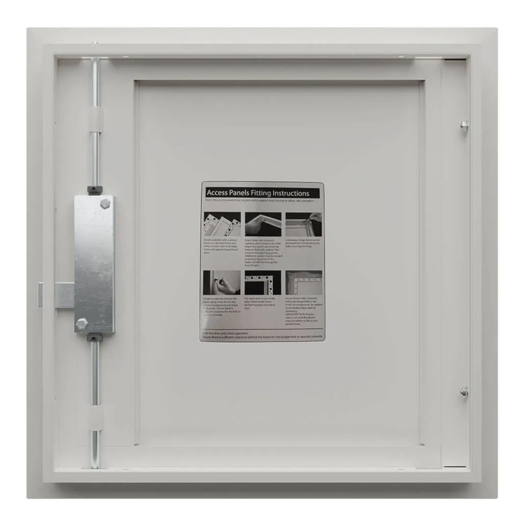 Fire rated metal door & picture frame FR60/120 300 x 300