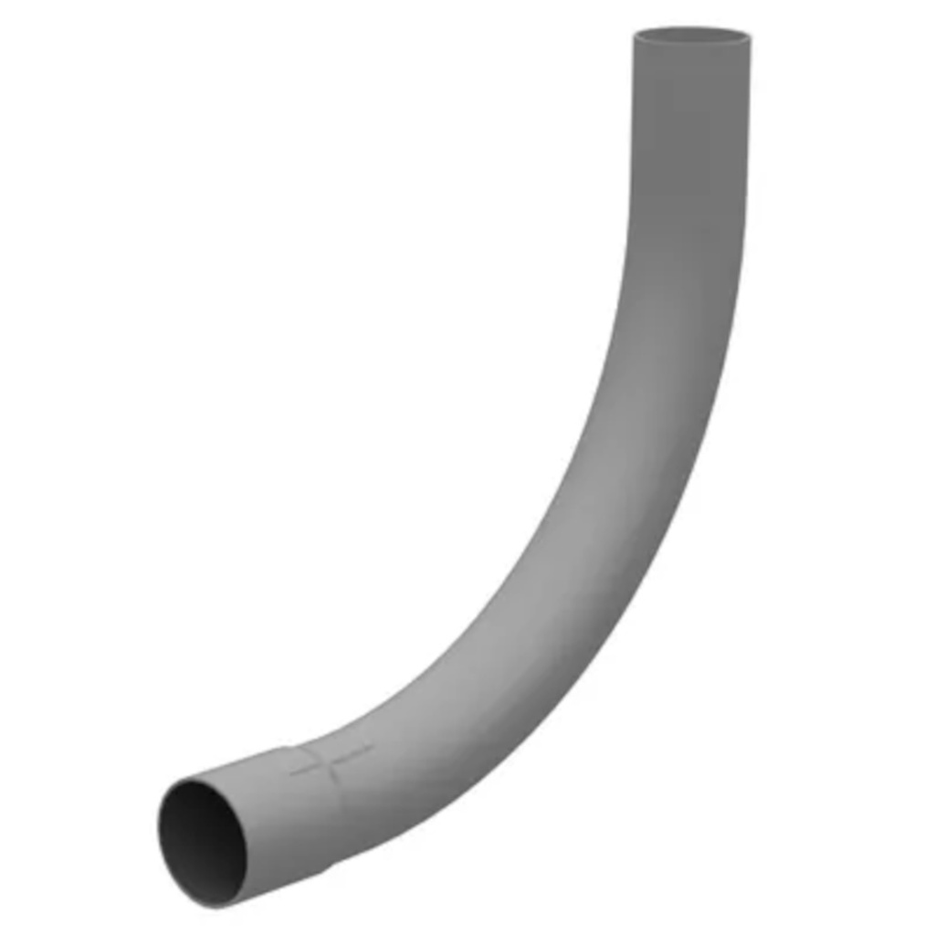 Grey Bend 96.5mm (90 degree)