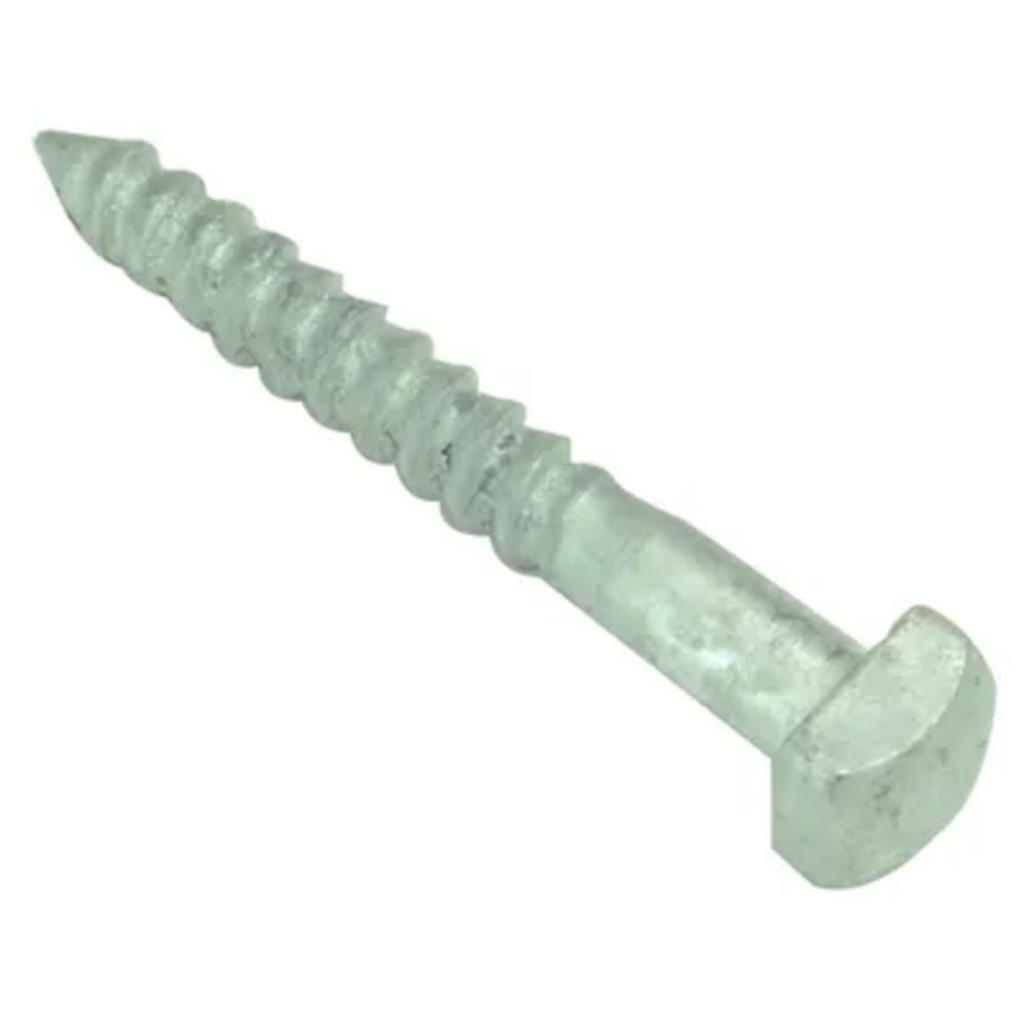 Coach Screw 3" x 3/8"