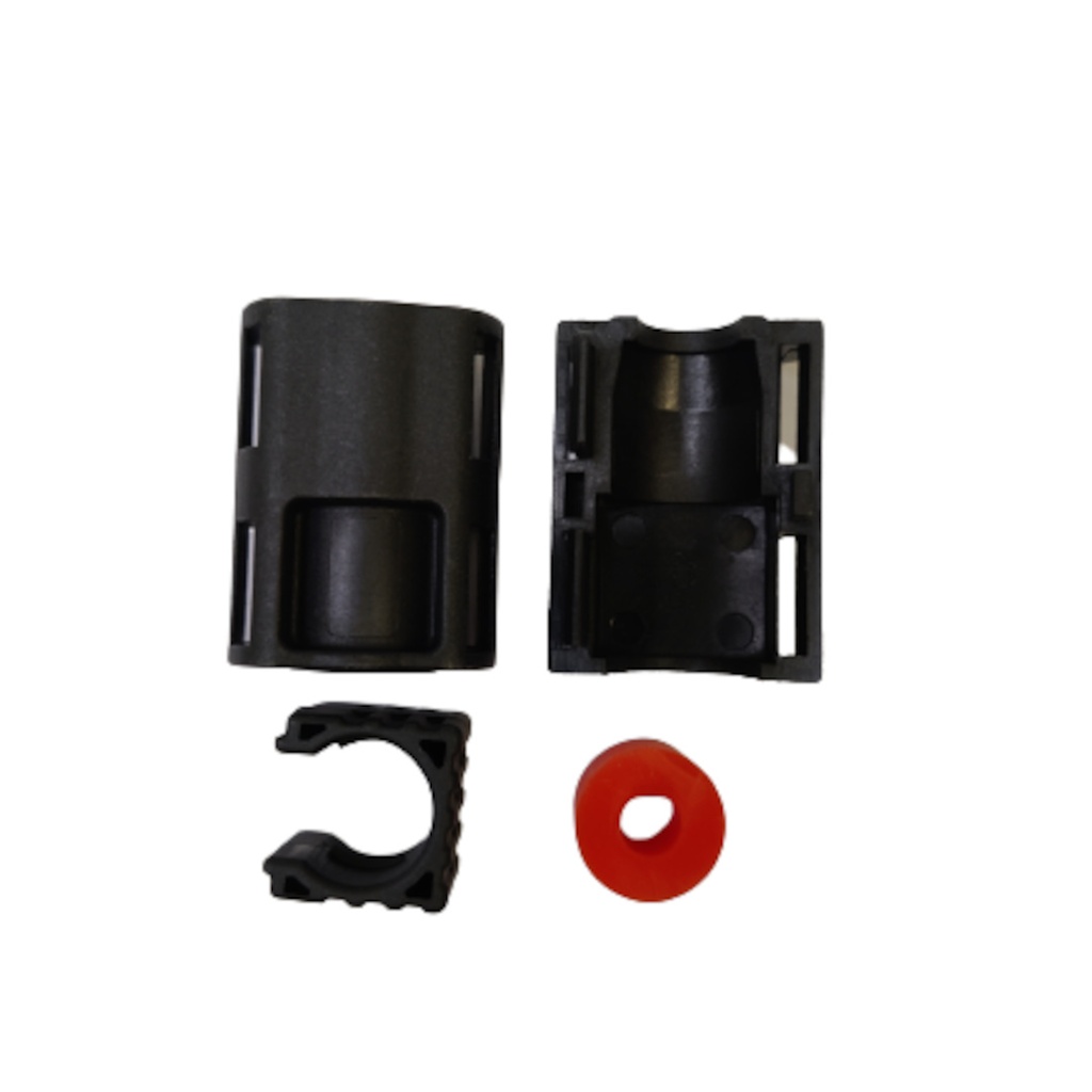 Divisible block connector Duct - 14/10mm Fibre - 6.1mm