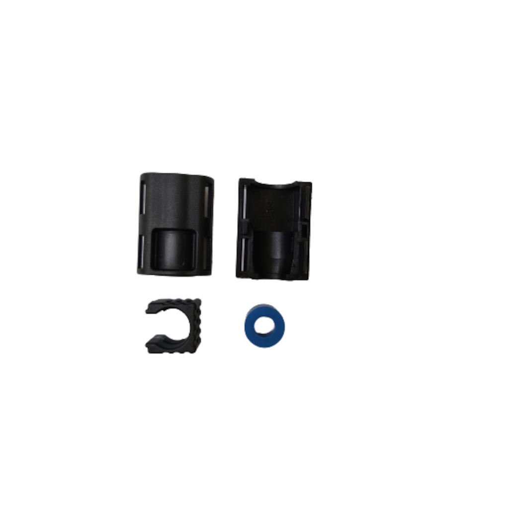 Divisible block connector Duct - 14/10mm Fibre - 8.mm