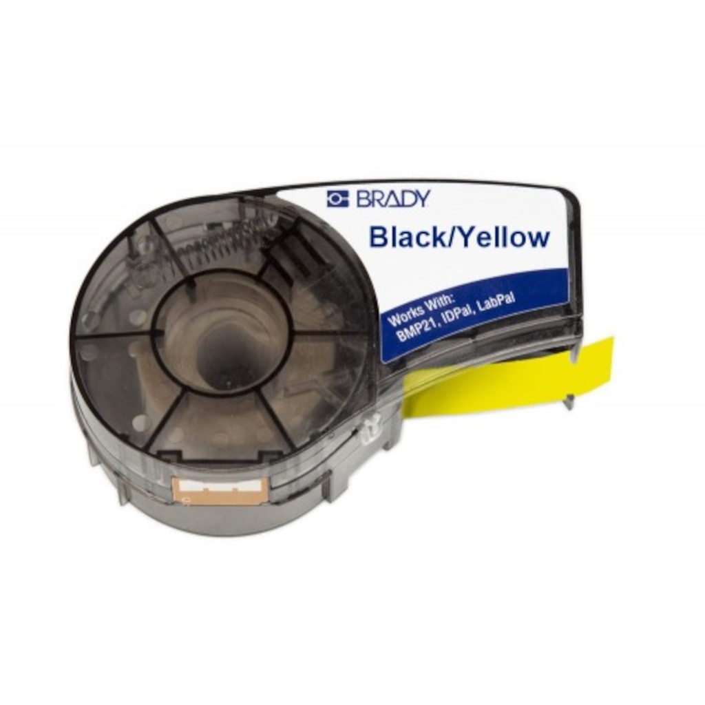 Brady Vinyl Tape Black on Yel 9.53mm