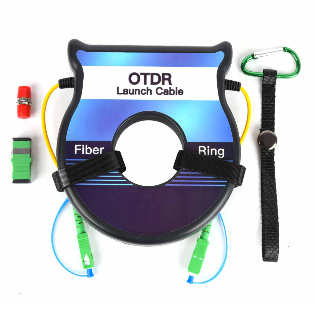 OTDR launch/receive cable G657A1 SM, 9/125um, LC/APC – SC/APC 500m