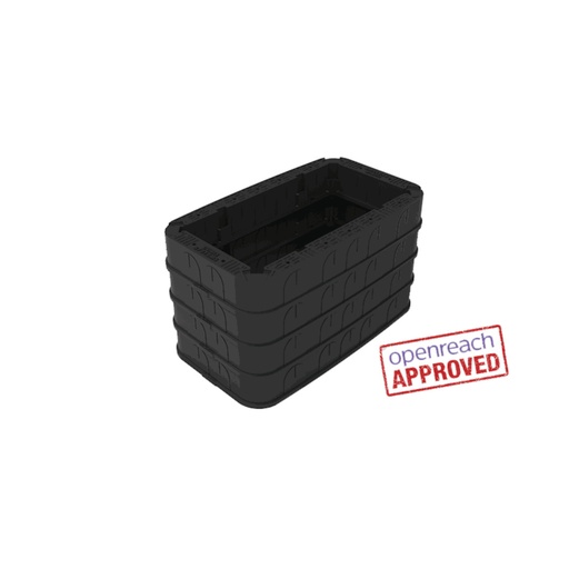 [MAN008U] FW4 915x445 CUBIS with 4 Rings, 1 Furniture Kit, PIA Approved