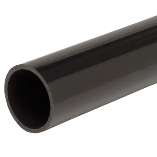 [CON005U] Round PVC Conduit Black 20mm 3m